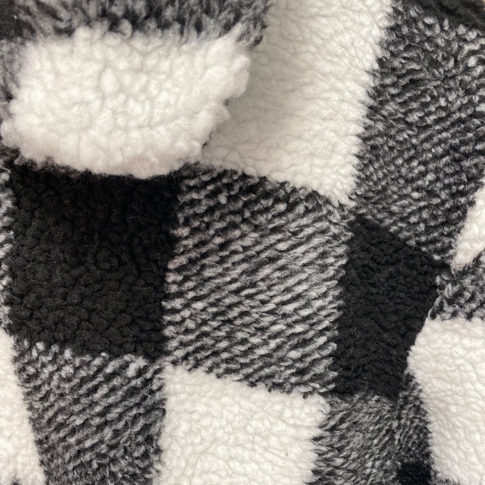 🖤 PLAID SHERPA JACKET - Picture 7 of 7